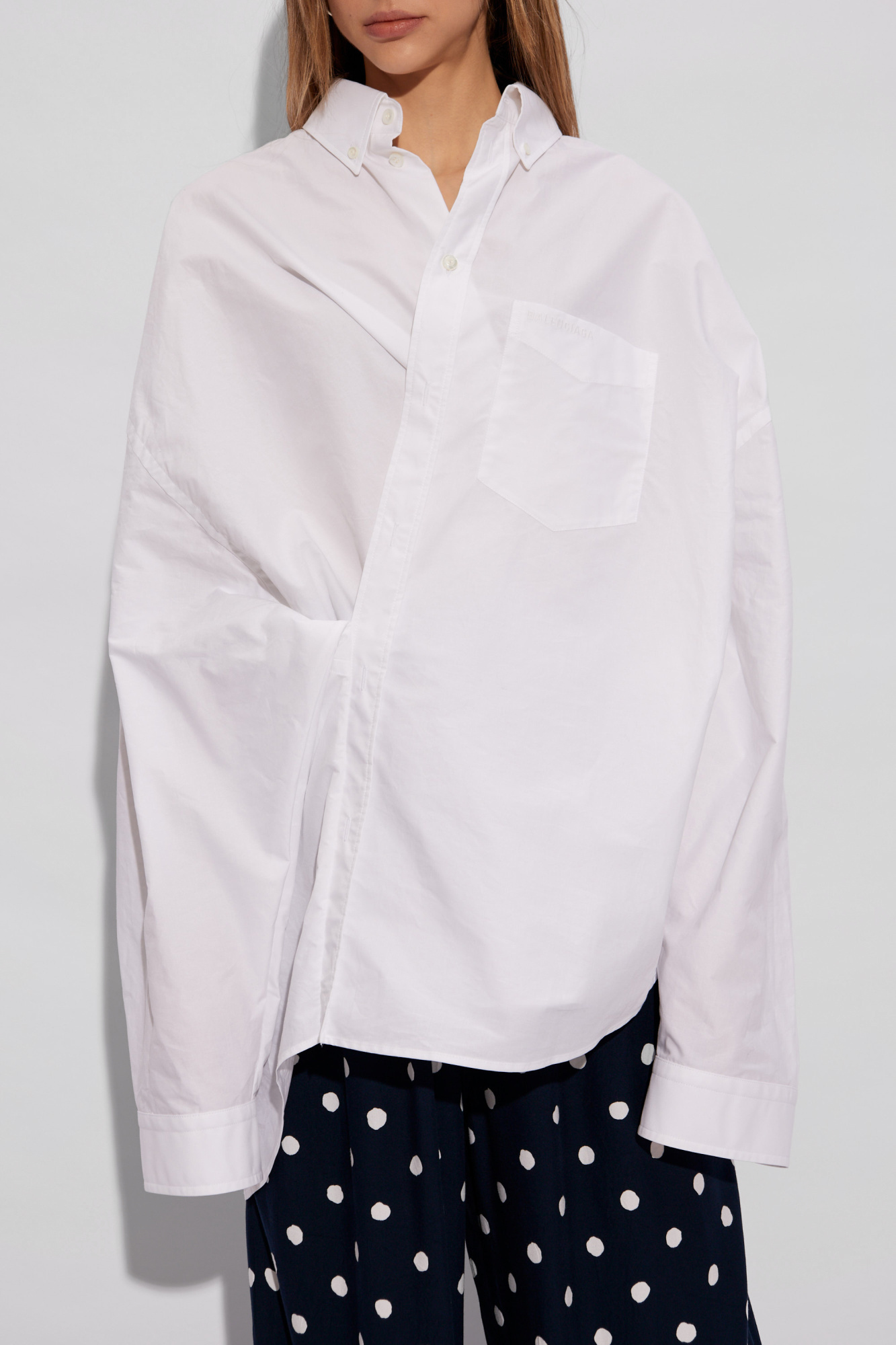 Balenciaga Asymmetric Shirt | Women's Clothing | Vitkac Balenciaga Asymmetric Shirt | Women's Clothing | Vitkac